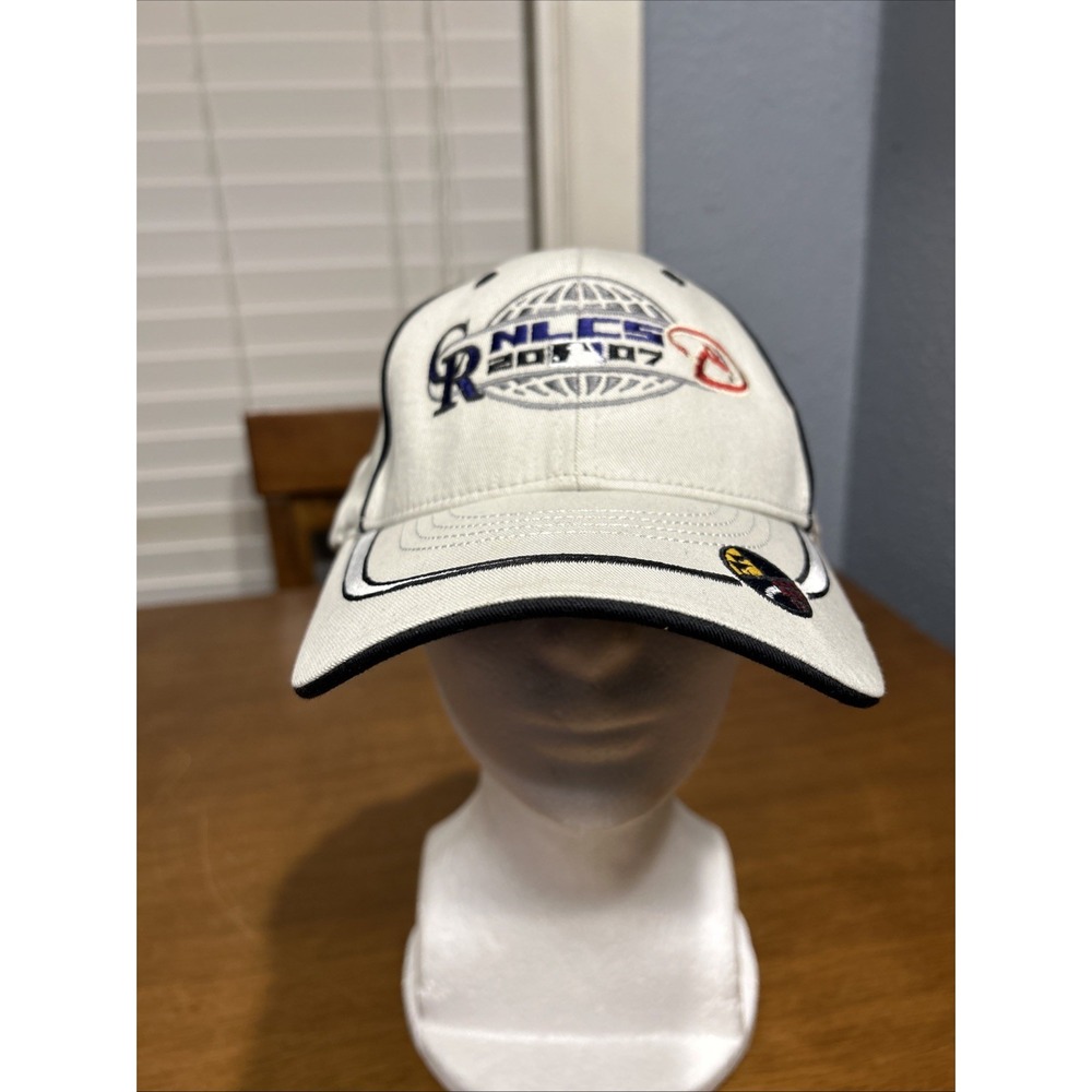 2007 Colorado Rockies vs Arizona Diamondbacks Cap Hat NLCS World Series